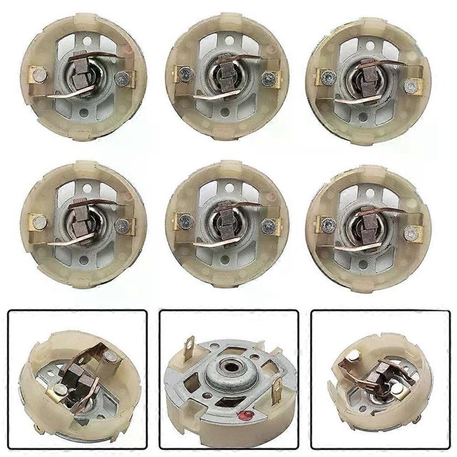 Carbon Brush Holder For RS550 Home Kit Lithium Motor Power Tools Practical RS545 Replacement Tool 6pcs New