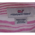 thumbnail image 3 of Vineyard Vines Women's Bungalow Beach Cover up Shirt Stripe Pink linen $125.00 Pink (size 10), 3 of 5