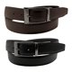 thumbnail image 1 of Cinturón Royal Swiss Unitalla Reversible Negro/Café, 1 of 4