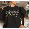 thumbnail image 3 of Funny Jingle Some of the Way Christmas Sweatshirt, 3 of 6