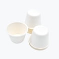 thumbnail image 1 of Reharvest Vaso para Bebidas y Alimentos de 4 Oz (115 ml) [Paquete de 50], Resistente, 100 % Biodegradable, Compostable en Casa, sin Plástico, Hecho de Fibras de Bagazo de Caña de Azúcar, 1 of 4