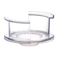 thumbnail image 1 of Filtro de goteo de soporte de café sobre soporte de café Extractor de estante de goteo transparente portátil para acampar de picnic, 1 of 8