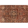 thumbnail image 1 of Ahgly Company Indoor Rectangle Traditional Saffron Red Persian Area Rugs, 5' x 8', 1 of 6