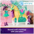 thumbnail image 3 of Muñeca Ava de Unicorn Academy de Playset con forma de hoja que cambia de color, 3 of 9