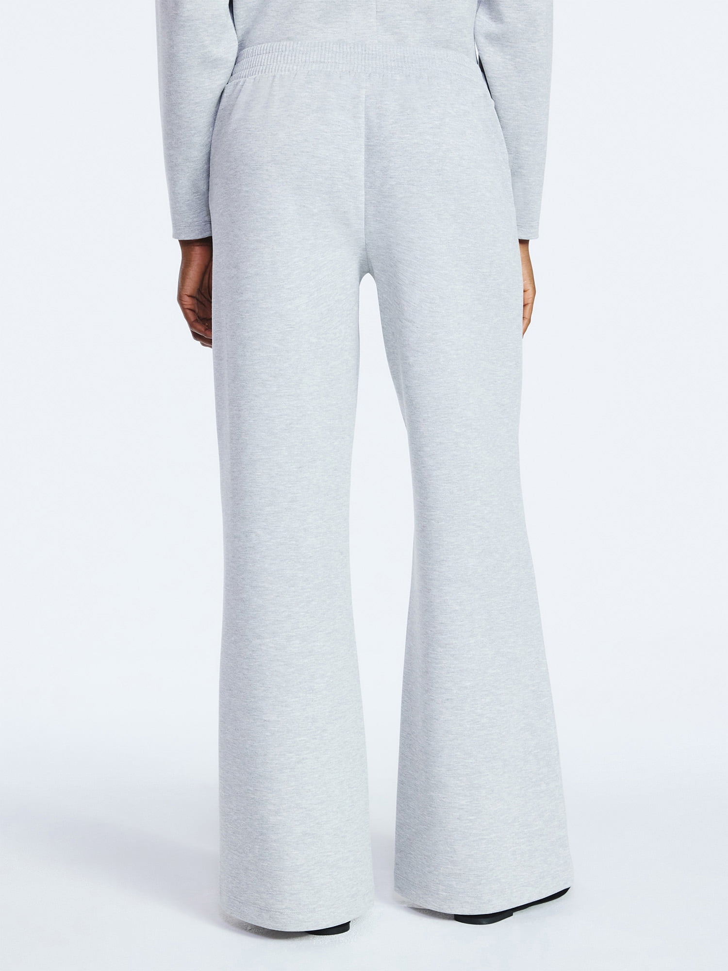 Scoop Women’s and Women’s Plus New Scubaknit Seamed Sweatpants, Regular and Short Lengths, Sizes XS-4X