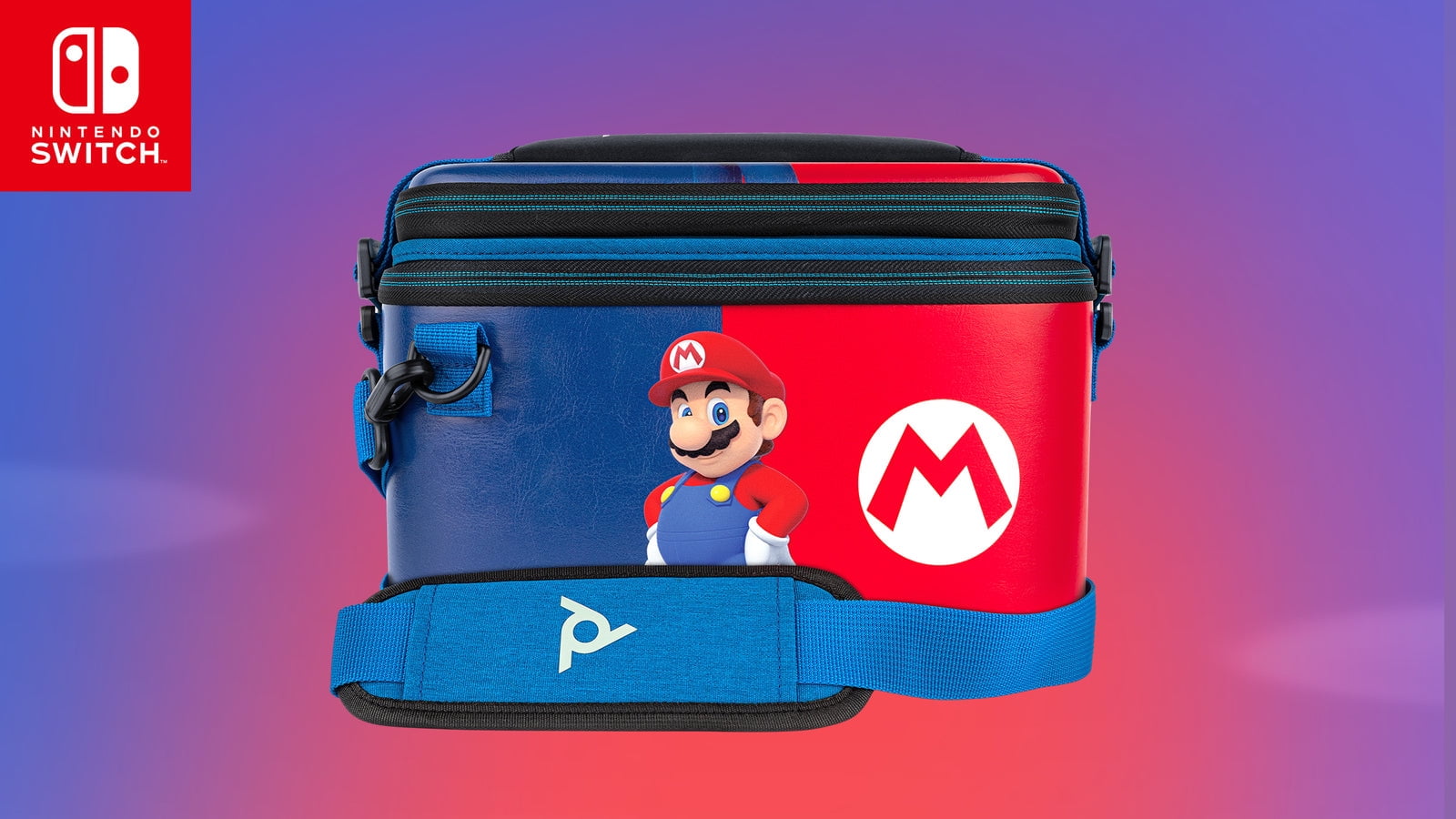 (Open Box) NINTENDO SWITCH PDP OVERNIGHT CASE: POWER POSE MARIO ...