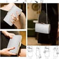 thumbnail image 4 of Womens Evening Clutch Bridal Prom Handbag shoulder bag Wedding Purse Party Bag, 4 of 9