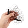 thumbnail image 3 of WHAMVOX Accesorio Para Novia Velo Corto Negro Con Clip Ajustable Y Detalles De Encaje Fino, 3 of 6