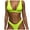 Light Green, variant on Huowey Women Swimwear 2PCS Swimsuit Solid Color Bikini Pool Bathing Suit Honeymoon Cruise Trendy Wear