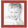 thumbnail image 2 of ArtToFrames 17x18" Deep Red Custom Mat for Picture Frame with Opening for 13x14" Photos. Mat Only, Frame Not Included (MAT-243), 2 of 5