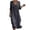 *2-Black, variant on VBVC Women's Cotton Linen V Neck Midi Dress , Ladies' Hollow Out 3/4 Sleeve Swing Tunic , Casual Summer Beach Vacation Dresses For Women,Blue,XS-5XL