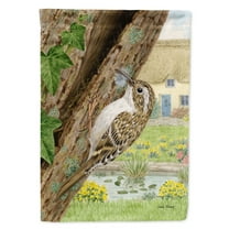 Carolines Treasures ASA2094GF Treecreeper Flag Garden Size  Small multicolor