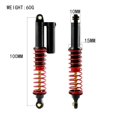 thumbnail image 3 of 2 PCS Parts Metal Negative Pressure Double-Section Hydraulic Absorber 100mm Replacement for 1/10 1/8 Remote Control electric remote control model car crawler, 3 of 7