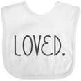 thumbnail image 3 of Inktastic Loved Boys or Girls Baby Bib, 3 of 4