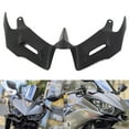 thumbnail image 2 of NS Front Fairing Winglet Aerodynamic Spoiler for Yamaha YZF R3 R25 2014-2018,Black, 2 of 10