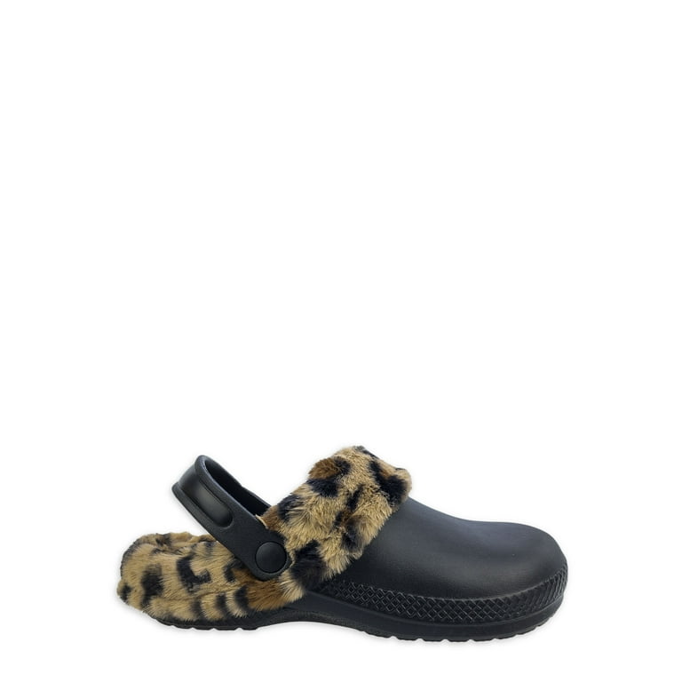 Secret Treasures Fur Lined EVA Clog Slipper Women s Walmart