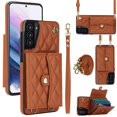 thumbnail image 1 of Samsung Galaxy S21+ Funda Protectora con Bloqueo para Billetera Funda con Tapa Magnética Bolsillo con Ranuras para Múltiples Tarjetas con Correa para el Hombro y Correa para la Muñeca Desmontables, 1 of 7