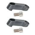 thumbnail image 3 of Motorcycle Mirror Extender Adapter, Rustproof Stem Mirror Mount Riser Adapters Reliable 10mm/0.39in  For Motorbike Grey, 3 of 8