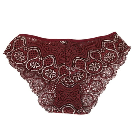 

5 Pack Women s Panties Lace Bikini Underwear Moderate Coverage Multi-packs St-jf4 2xl