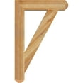 thumbnail image 3 of Ekena Millwork 4"W x 22"D x 34"H Traditional Craftsman Rough Sawn Bracket, Western Red Cedar, 3 of 13