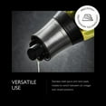 thumbnail image 4 of Cole & Mason Mason Duo Oil & Vinegar Dispenser Bottle with Lid and Pour Spouts, Durable Cruet Set, Stainless Steel & Glass, 4 of 7