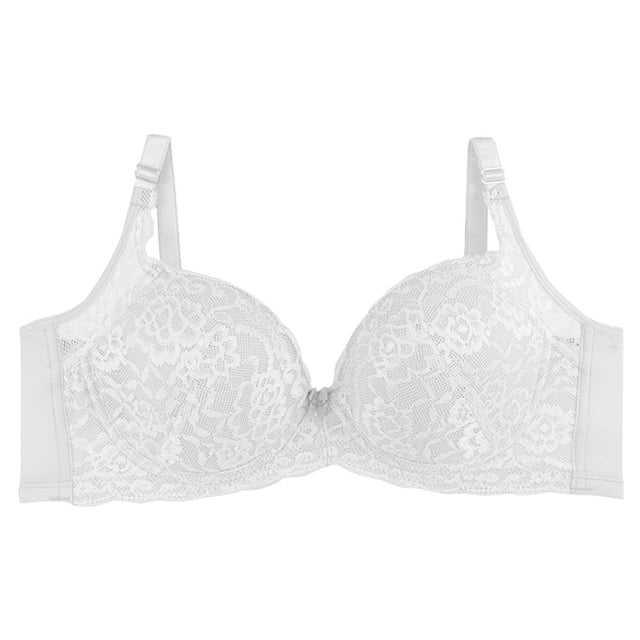 Brasier Carnival para Mujer, Blanco Talla 36C, con copa de encaje en microfibra, varilla y tirantes ajustables que brindan soporte y comodidad. Ideal para uso diario y ropa interior femenina elegante.