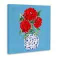 thumbnail image 2 of Stupell Industries Shabby Chic Bold Red Hydrangea Trio Canvas Art, 17 x 17, by Lucille Price, 2 of 8