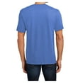 thumbnail image 2 of Yellow Rooster Men's Young Very Important V-Neck Tee Heathered Royal XL, 2 of 6