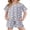 Grey Star, variant on Arshiner Girls Pajamas Set Short Sleeve Sleepwear Summer Lounge Set Soft Pjs for Kids