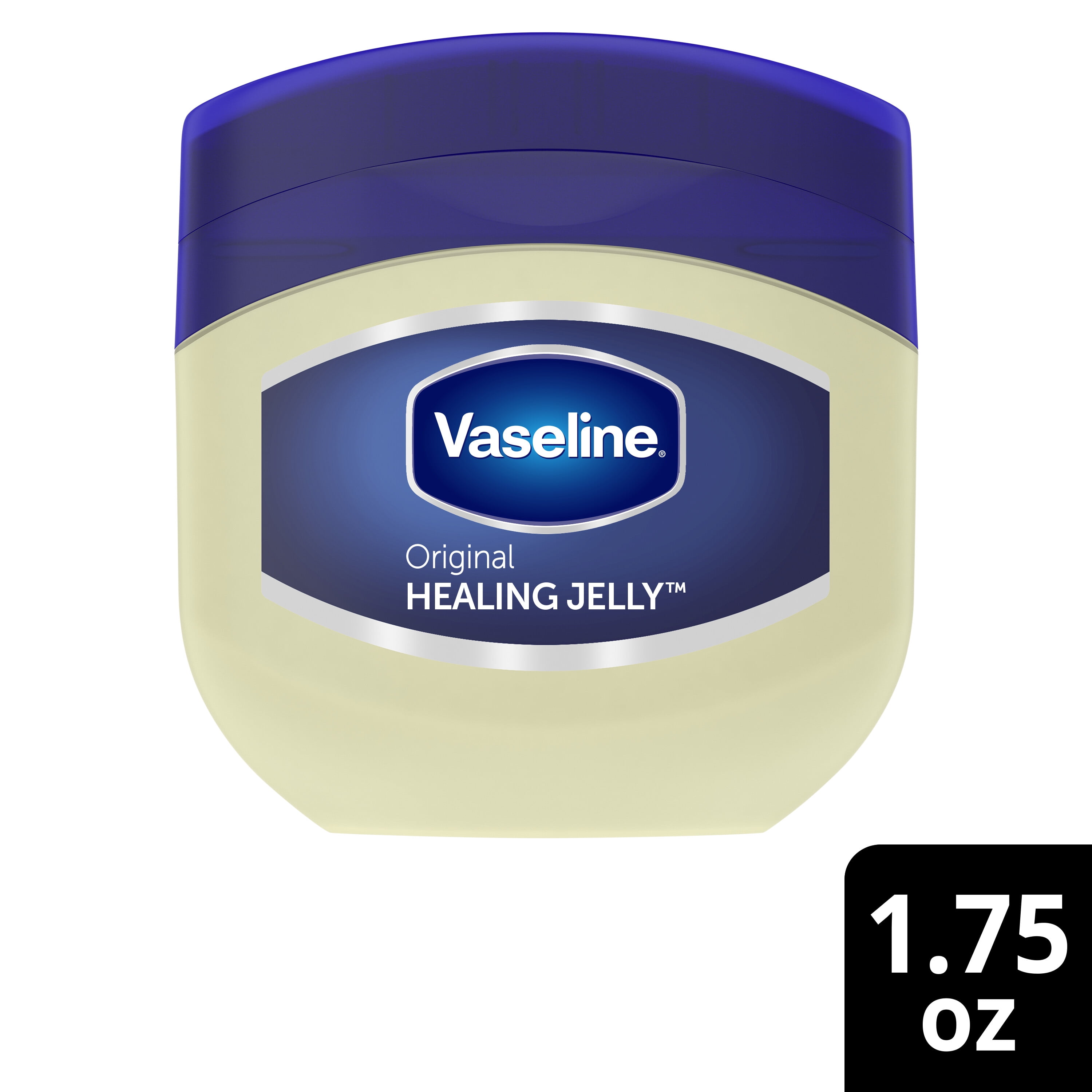 Vaseline Hidratante Corporal sin Perfume 100% Vaselina Pura Original para Toda la Sequedad de la Piel, 1.75 oz