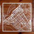 thumbnail image 5 of Abu Dhabi Paper Cut Map by O3 Design Studio White 12x12 inches Paper Art, 5 of 5