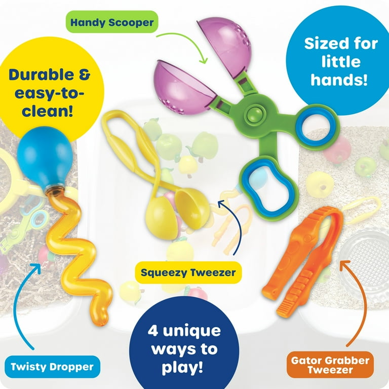 Learning Resources Helping Hands Fine Motor Tool Set, Sensory Toy