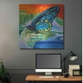 thumbnail image 5 of Luxe Metal Art 'Poised Butterfly II' by Carolee Vitaletti, Metal Wall Art, 36"x36", 5 of 7