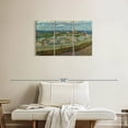 thumbnail image 2 of Elephant Stock Peach Trees In Blossom Wall Art - Horizontal Multi Panel Canvas - Living Room Wall Decor - Nature Multi Panel - Blue And Beige Decor By Vincent Van Gogh - 33" x 20", 2 of 8
