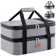 thumbnail image 1 of Soporte para cazuelas Lifewit, doble aislante térmico, gris, 9 x 13, 1 of 9