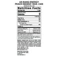 thumbnail image 2 of Bang Energy Peach Mango, Energy Drink, 1 Count, 16 fl oz, 2 of 5