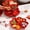 2 Pc, variant on 11'' Divided Serving Tray, Appetizer Sectioned Platter, Dessert Serving Dish, Reusable Plastic Snack Plates, Round Relish Tray,4 Compartment for Chips and Dip Veggies Candy Nut Fruit