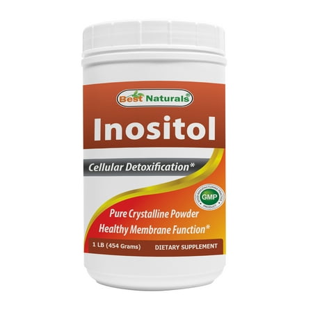 Best Naturals Inositol Pure Powder 1 lb (Best Time Of Day To Take Inositol)