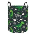 thumbnail image 2 of Kll Dinosaur And Bone Waterproof Foldable Laundry Hamper Bucket With Handles For Storage Bin,Kids Room,Home Organizer (Medium), 2 of 8