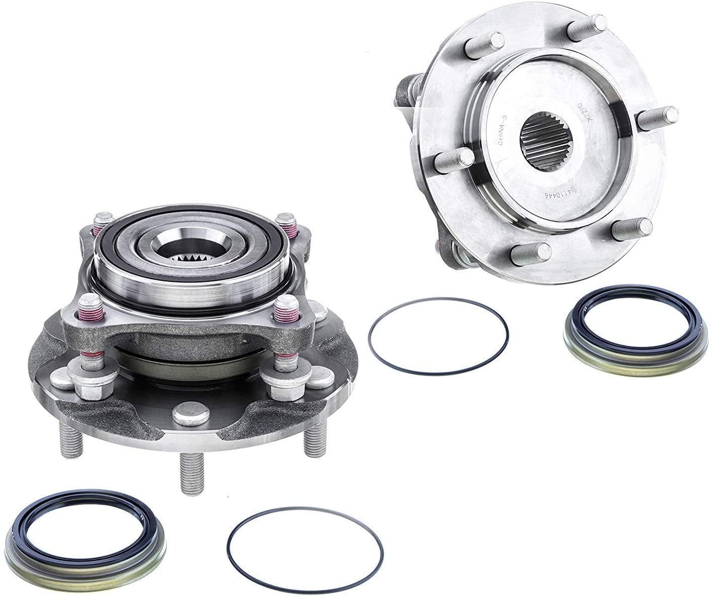 Front Wheel Hub /& Bearing Kit Set for Toyota Lexus 4Runner 4 Runner GX470