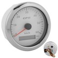 thumbnail image 1 of Odómetro De Velocidad, 0-60 KM/H Velocímetro GPS Marino Luz De Fondo Ajustable Antiniebla De Alta Precisión Para Vehículos Recreativos Para Automóviles Para Barcos, 1 of 7