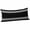 Black, variant on Grey Striped Pillow Covers Queen, Luxurious White Stripes Modern Abstract Art Soft Brushed Microfiber Breathable Throw Pillow Covers, Pillowcase with Zipper for Couch Sofa Bedroom Living Room 20"x30"