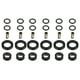 thumbnail image 1 of Juego de 6 anillos de sellado para inyectores de combustible con microfiltros para Toyota 4Runner 1996-1998 para Lexus ES300, 1 of 7