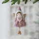 thumbnail image 3 of 2Pcs New Angel Doll Christmas Tree Hanging Ornaments Decor Plush Angel Dolls Pendants Decoration for Home Navidad Car Ornament, 3 of 5