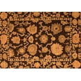 thumbnail image 1 of Ahgly Company Indoor Rectangle Oriental Orange Traditional Area Rugs, 6' x 9', 1 of 4