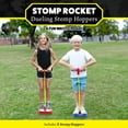 thumbnail image 3 of Stomp Rocket The Stomp Hopper Jumping Bouncing Exercise for Kids, 2 Foam Pogo Sticks, Indoor/Outdoor, Ages 3+, 3 of 6