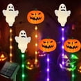 thumbnail image 2 of 6 Piece Jack O ' Set For Halloween Decorations Outdoors Color Changing Outdoor Halloween Lights For Halloween Party Porch Patio Decorations, 2 of 9