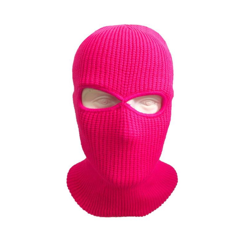 Costyle 2 Hole Knitted Full Face Cover Ski Mask, Adult Winter Warm ...