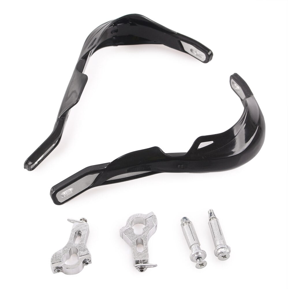 ZS 7/8" 22mm Universal Dirt Bike Hand Guards for Kawasaki KLX 110 110L 125 125L 140 140L 250 250S 250SF 300 300R 400 450R 650 Black