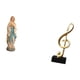 thumbnail image 5 of Estatua de María con notas musicales, figura decorativa de resina, adorno de mesa, centro de mesa., 5 of 8